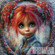 Sweet little girl by CreatiVart with 310 colors