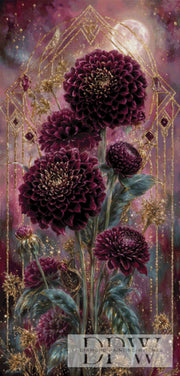 Dahlia meets gold by Pixxel Pics with 160 colors