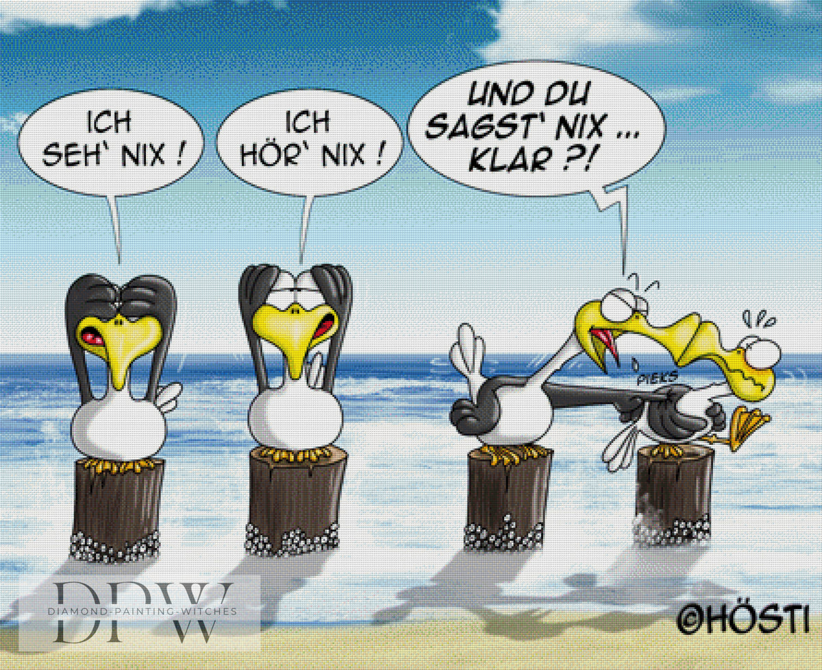 Ich seh nix, mit 190 Farben - Hösti 2