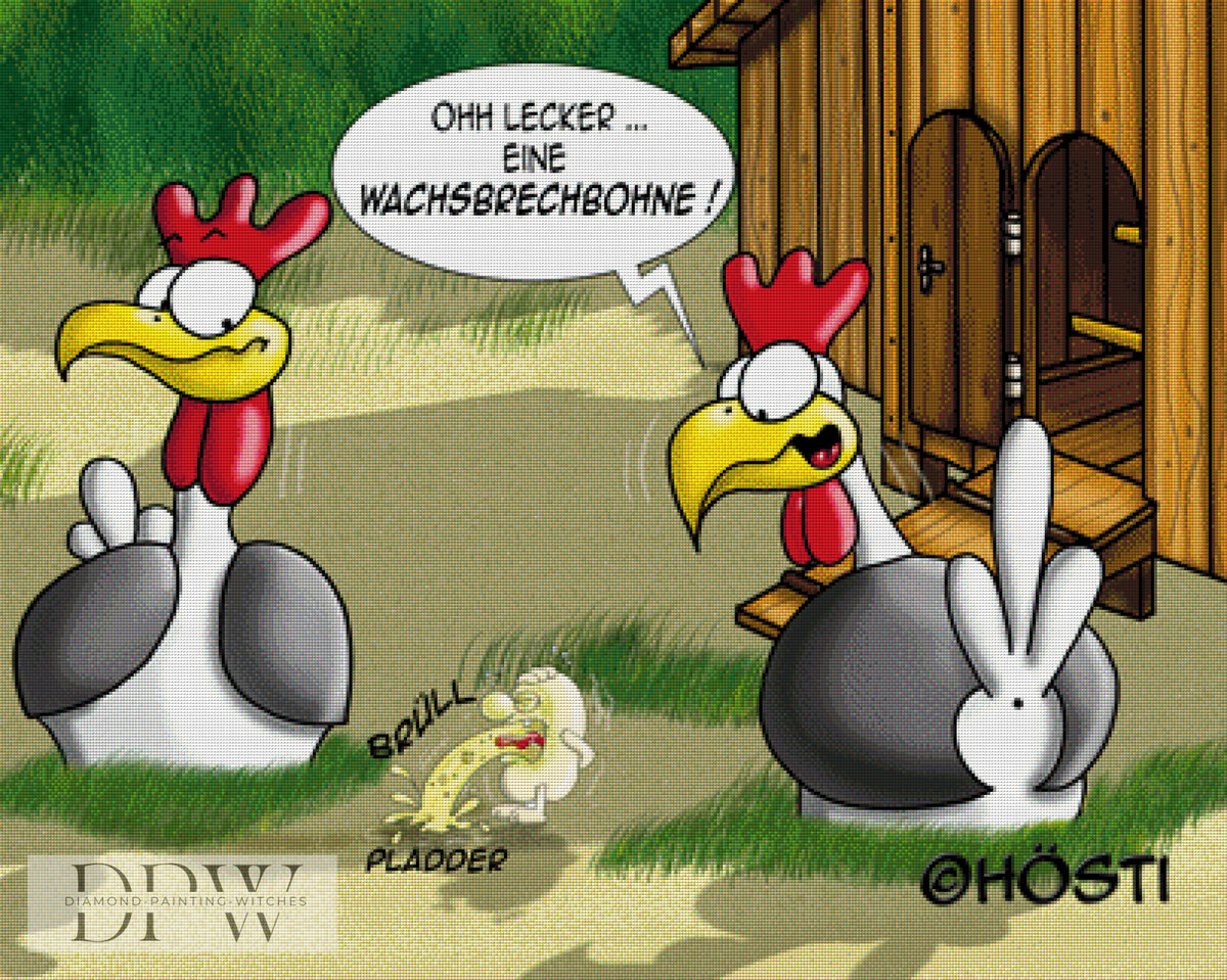 Wachsbrechbohne, mit 190 Farben - Hösti 8