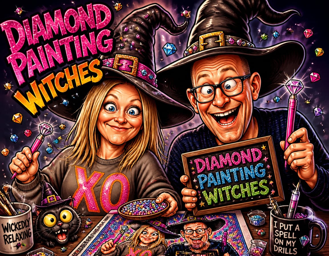 Diamond Painting Witches