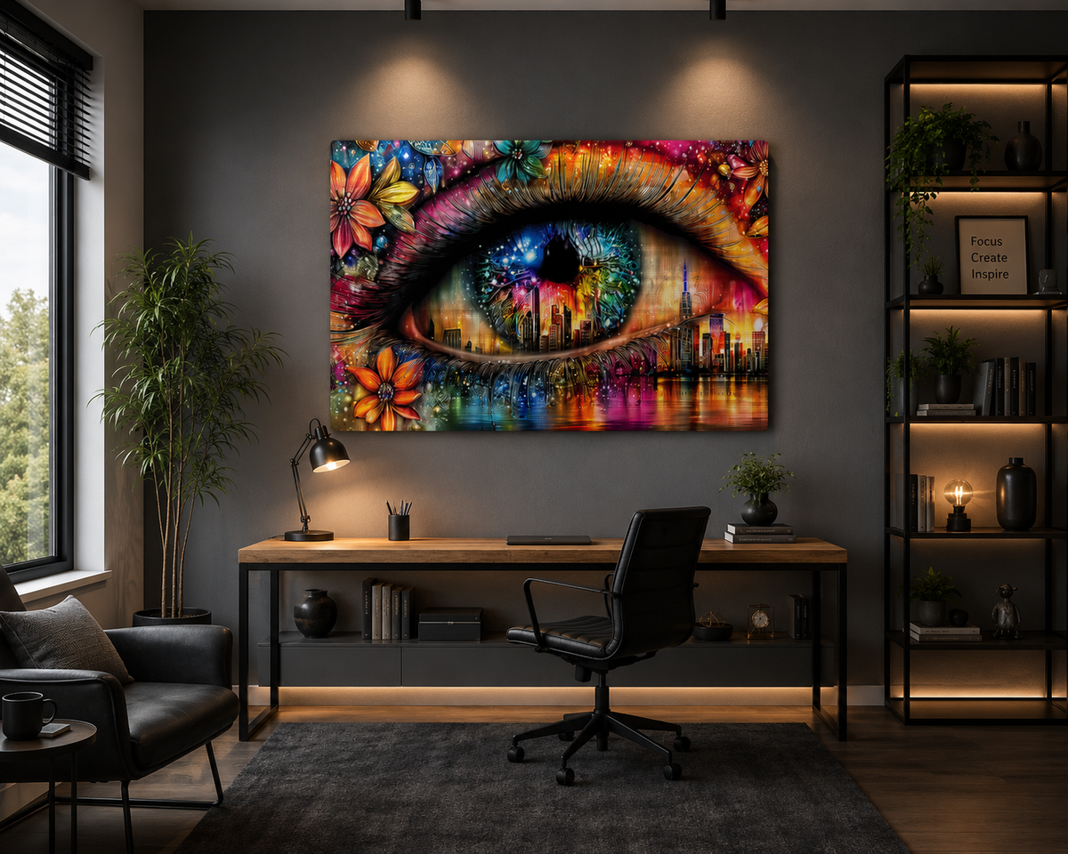 Skyline eye by theA.art mit 447 Farben