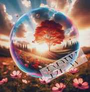 Bubble Nature by Sunshine, mit 300 Farben