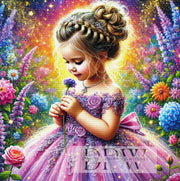 Magical Times by QN, 100x100cm with 350 colors DPW-457