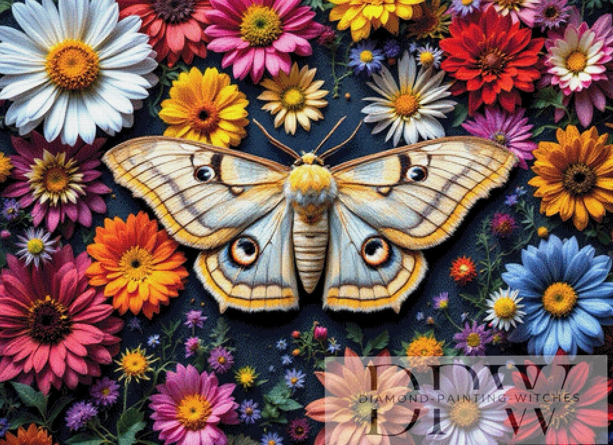 Blumen Motti by QN mit 370 Farben