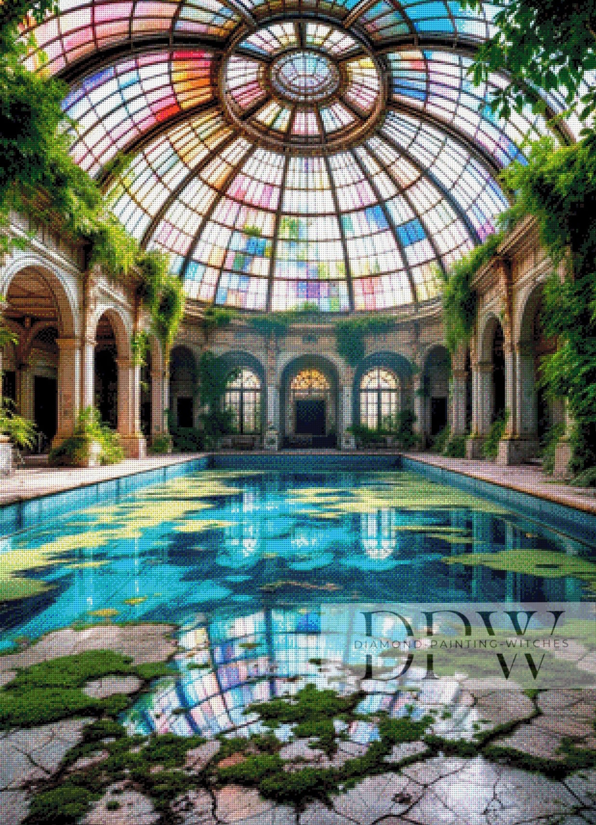 Lost Place by QN, mit 350 Farben