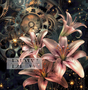 Blue Witch by Artifey, 70x90cm with 110 colors DPW-417