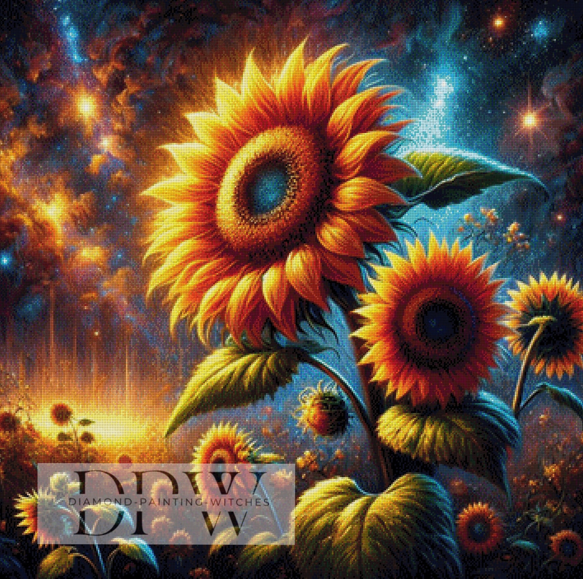 Sonnenblumen by Casalla Vendetta, mit 260 Farben