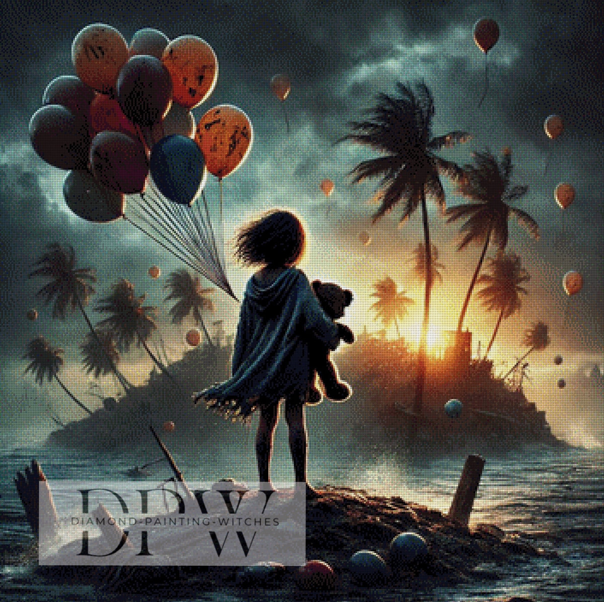 Sad Girl by Casalla Vendetta, mit 190 Farben