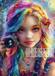 Magical Times by QN, 100x100cm with 350 colors DPW-457