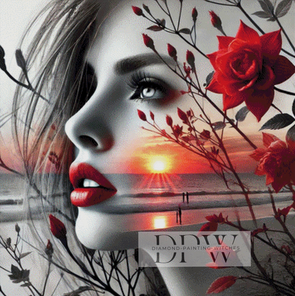 Beach Rose by CreatiVart mit 190/180 Farben