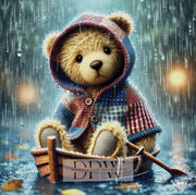 Teddy Boat by CreatiVart, mit 250 Farben