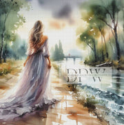 Guardian Angel作「Eins mit der Natur」、90x90、180色