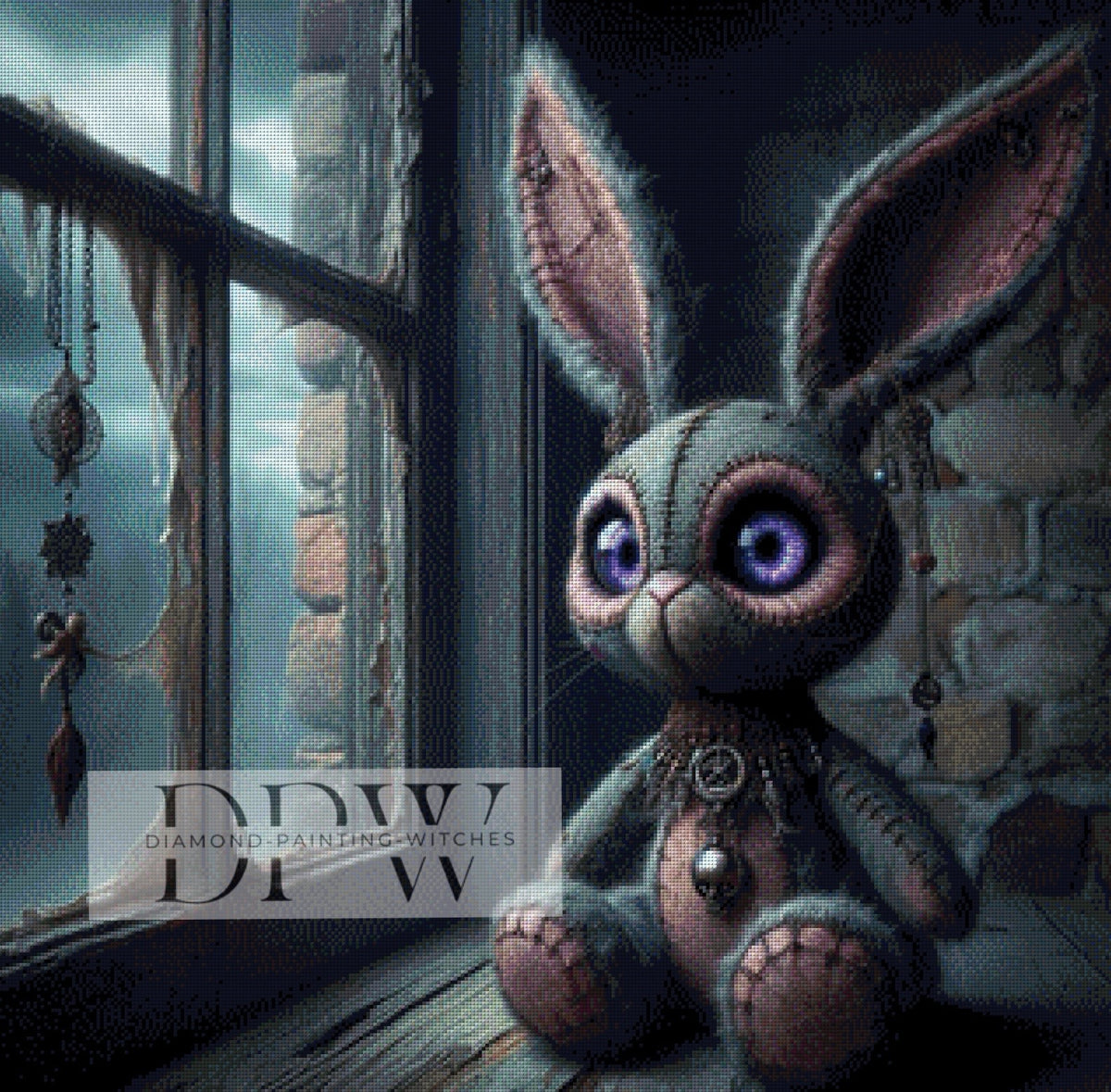 Voodoo Bunny by Casalla Vendetta, mit 100 Farben