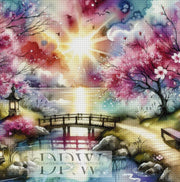 Bridge in Paradise by Sunshine, with 300 colors