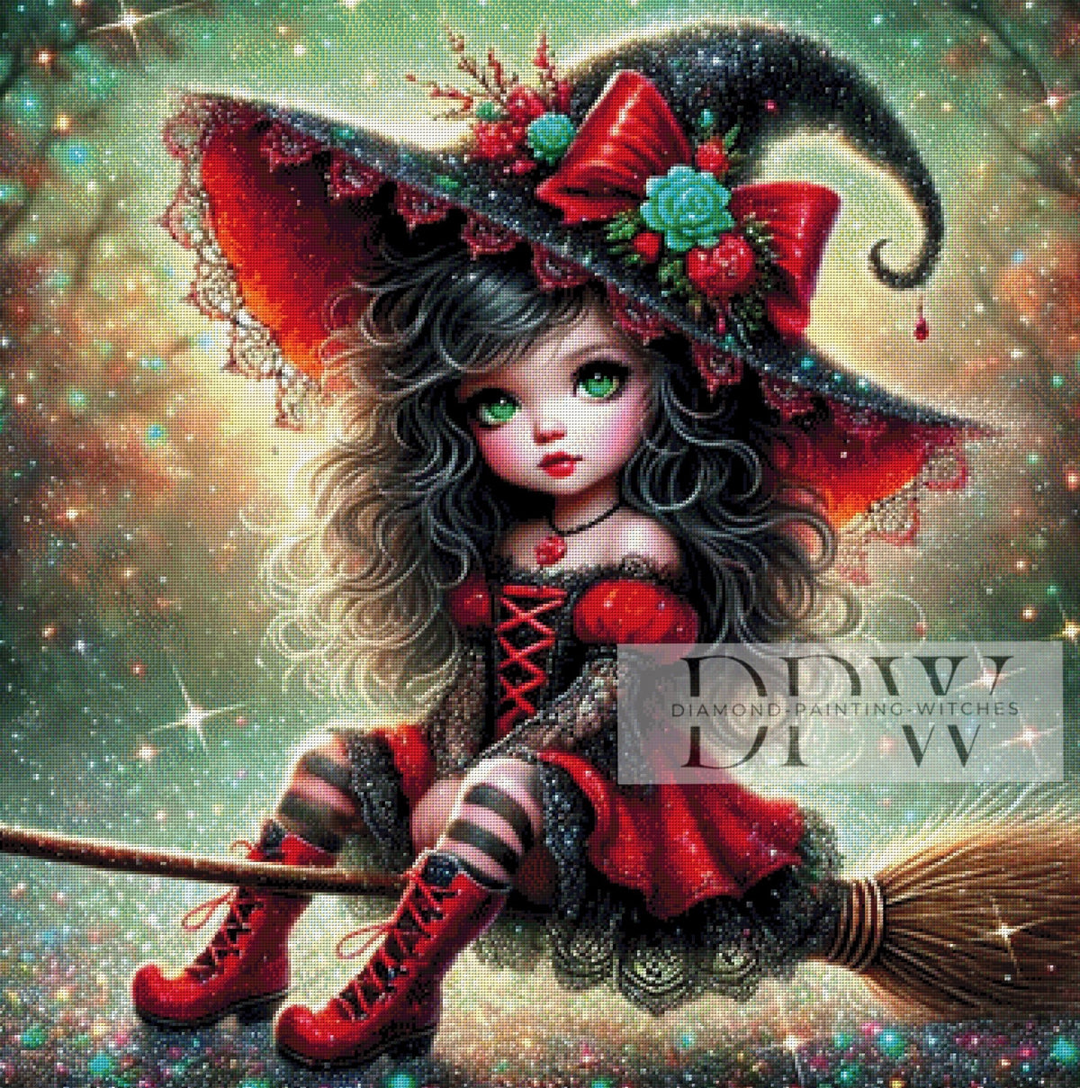 Princess Witch by CreatiVart, with 300 colors