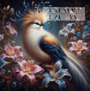 Fluffy Bird by CreatiVart, mit 220 Farben
