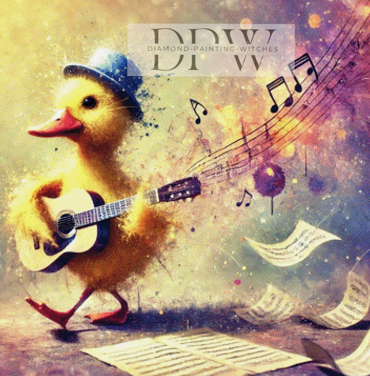 Guitar Chicks by Sunshine, with 240 colors