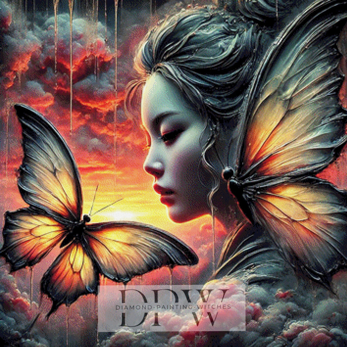 Butterfly Tears by Casalla Vendetta, mit 255 Farben