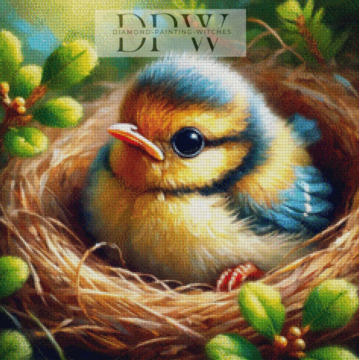 Lucky Chick by CreatiVart, with 240 colors