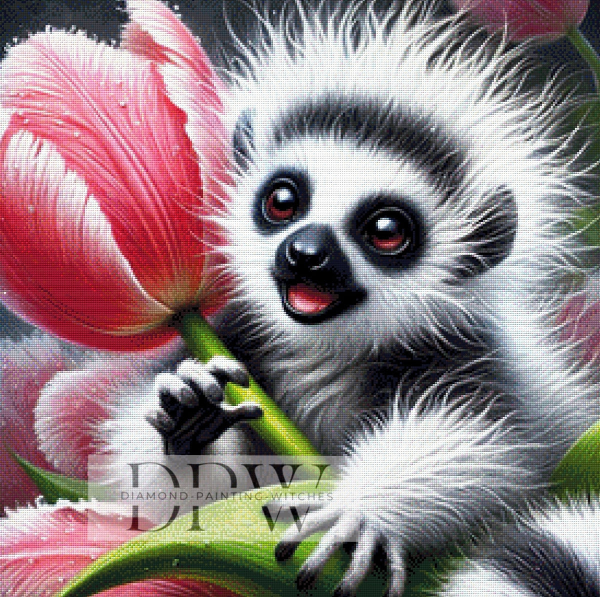 Lemur by CreatiVart, with 220 colors