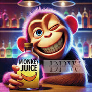 Crazy Monkey by CreatiVart, with 330 colors