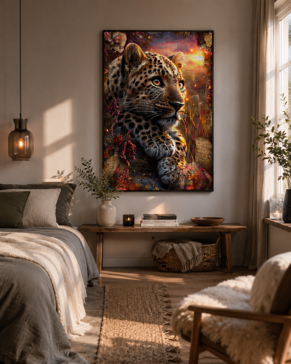 Vintage Leopard by ellufija mit 240 Farben