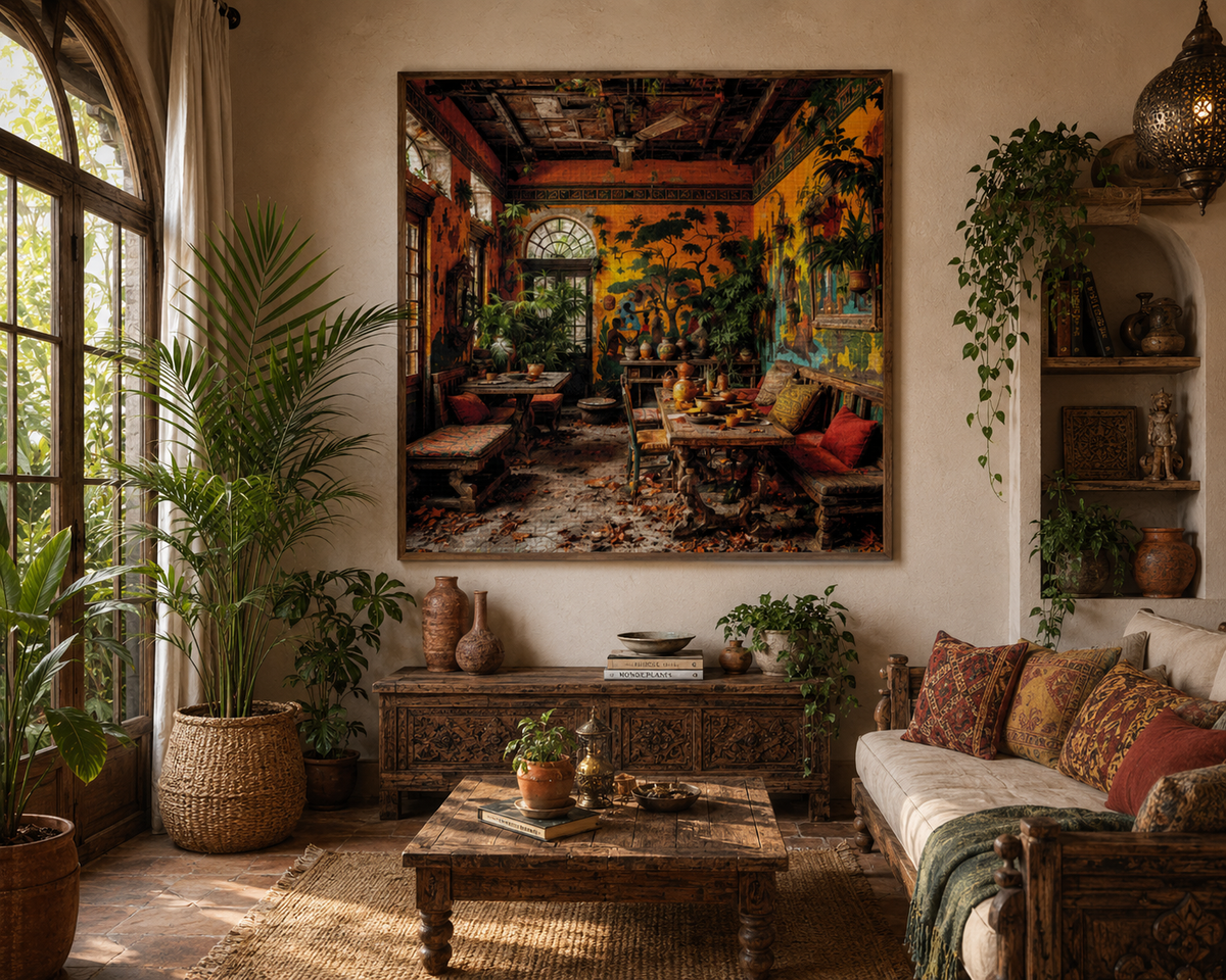Tropical Lost Place by QN mit 250 Farben